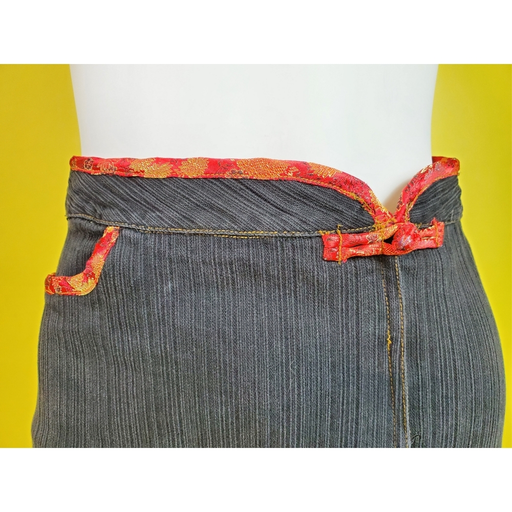 SOLD Vtg 90s pop art skirt set - Picture 5 of 16